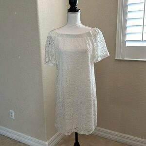 NWT Chico’s cream lace dress size small 0.5